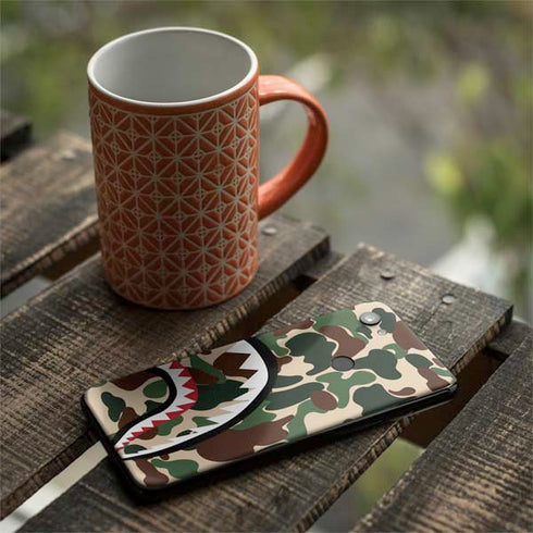 Shark Teeth Street Camo Google Pixel 3a Skin